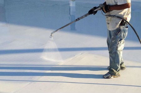 Acrylic Roof Coating San Antonio spray roof coating Seguin spray foam insulation Austin
