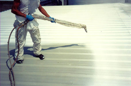 San Antonio Commercial Roofing Insulation Spray Foam